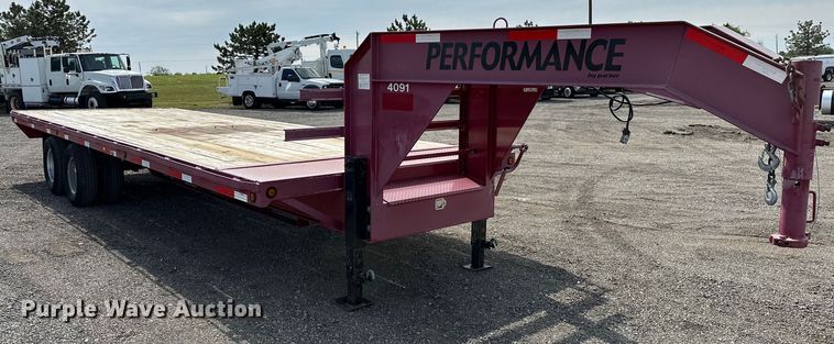 image for item EG1466 2012 Performance  flatbed trailer