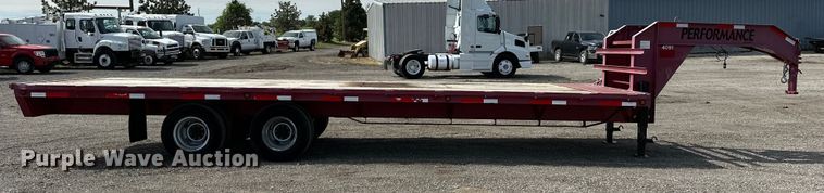 image for item EG1466 2012 Performance  flatbed trailer