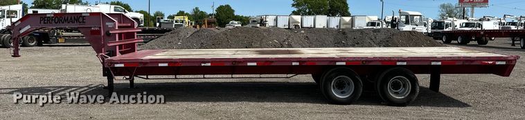 image for item EG1466 2012 Performance  flatbed trailer