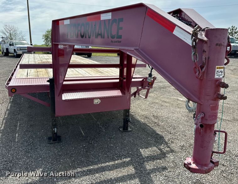 image for item EG1466 2012 Performance  flatbed trailer