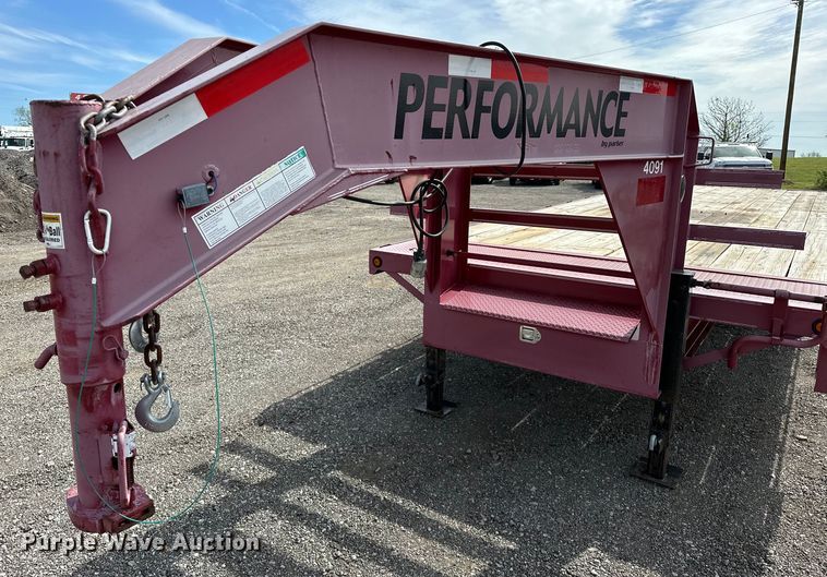 image for item EG1466 2012 Performance  flatbed trailer