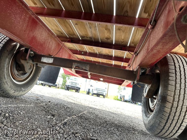 image for item EG1466 2012 Performance  flatbed trailer