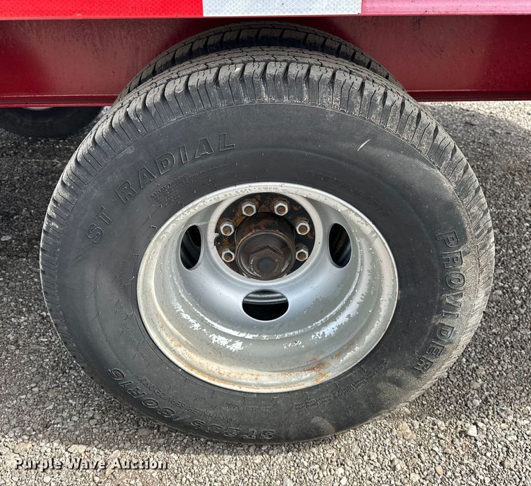 image for item EG1466 2012 Performance  flatbed trailer