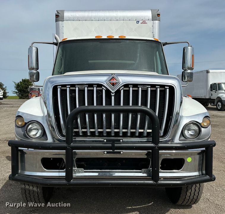 image for item EG1485 2010 International  7500 SBA box truck