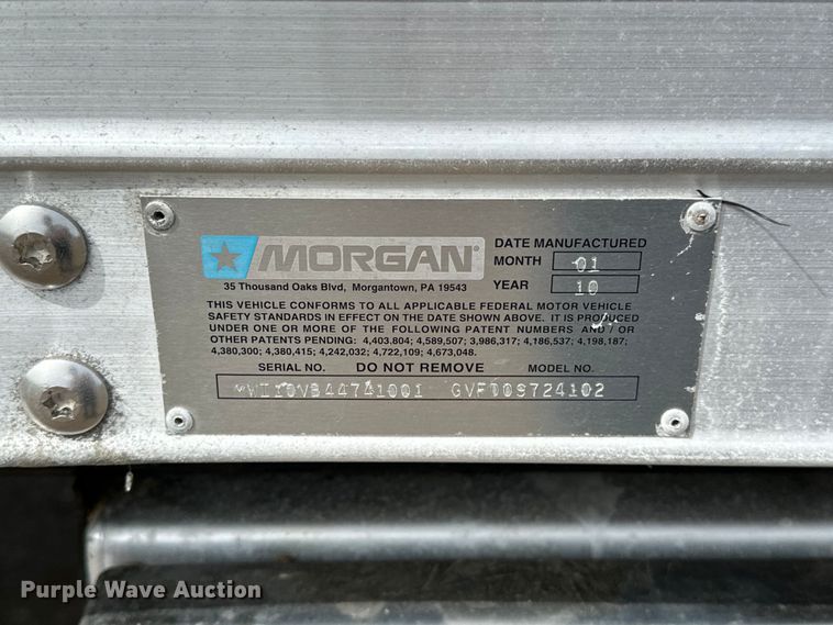 image for item EG1485 2010 International  7500 SBA box truck