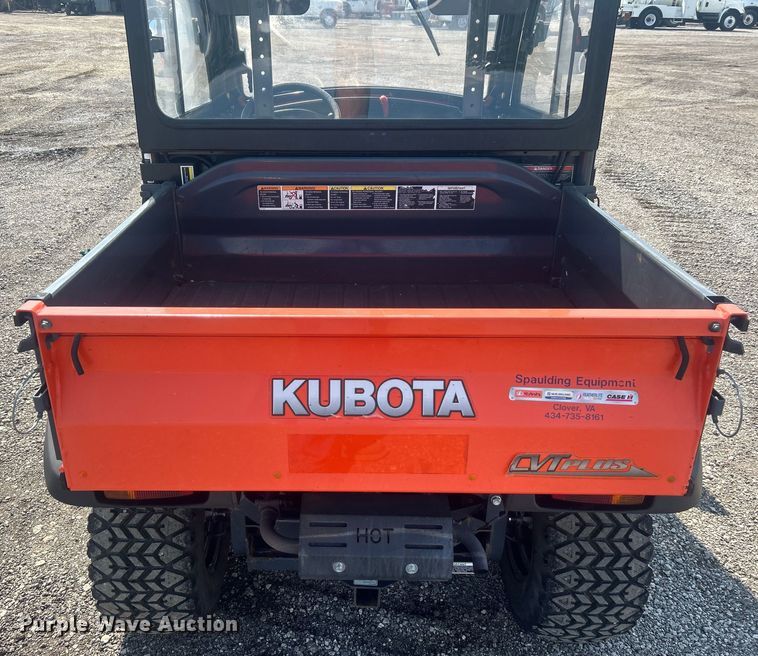 image for item EG1607 2017 Kubota RTV400Ci utility vehicle