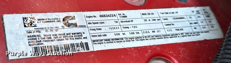 image for item EG1656 2009 Blue Bird  school bus