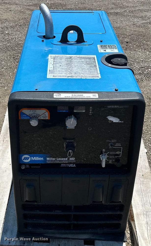 image for item EG1660 2006 Miller Legend 302 welder/generator