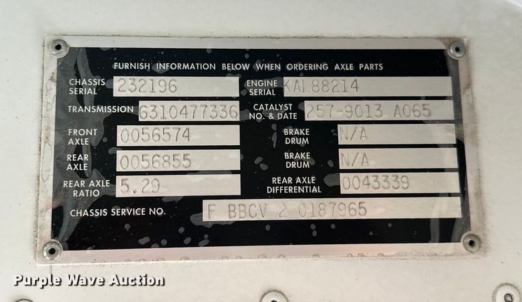 image for item EG1661 2006 Blue Bird Vision  school bus