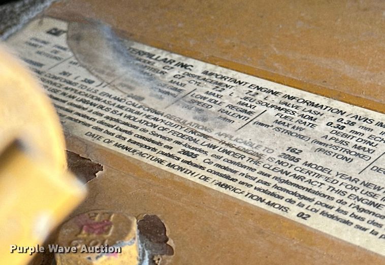 image for item EG1665 2006 Blue Bird  Vision  school bus