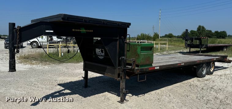 image for item EH6951 2011 Maxwell drop deck equipment trailer