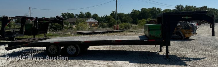 image for item EH6951 2011 Maxwell drop deck equipment trailer