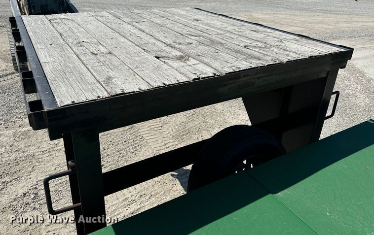 image for item EH6951 2011 Maxwell drop deck equipment trailer