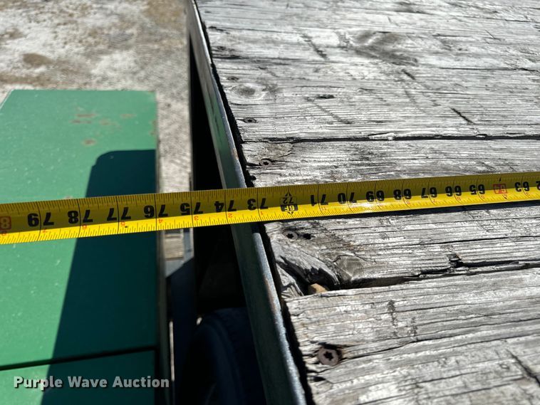 image for item EH6951 2011 Maxwell drop deck equipment trailer