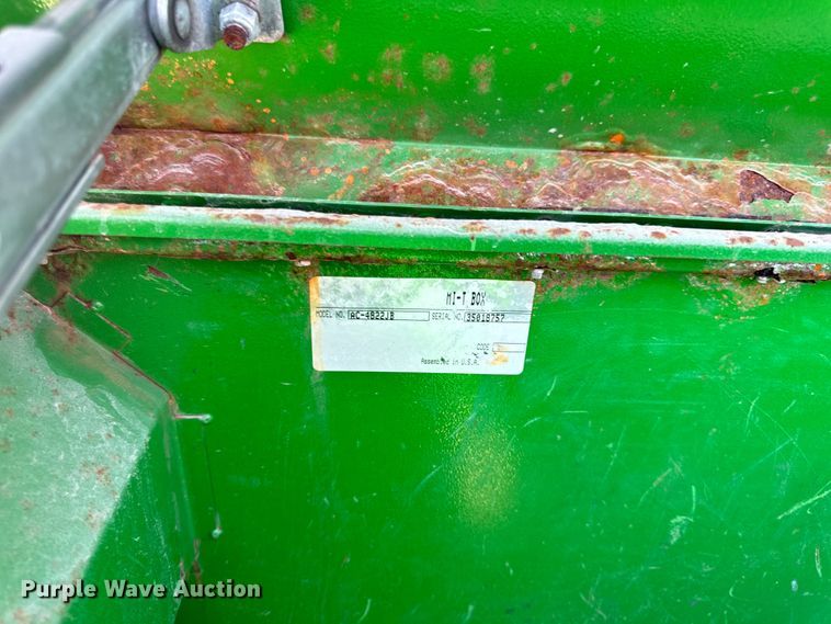 image for item EH6951 2011 Maxwell drop deck equipment trailer