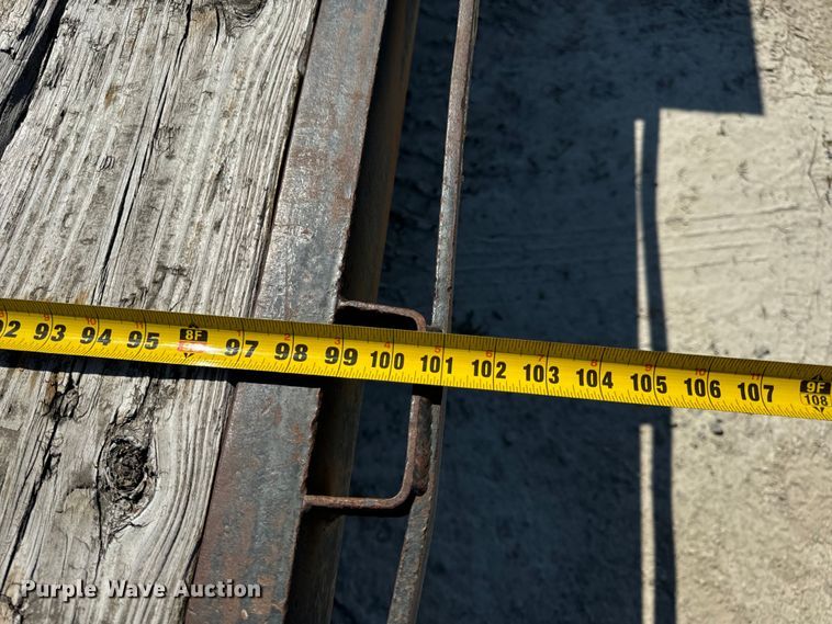 image for item EH6951 2011 Maxwell drop deck equipment trailer