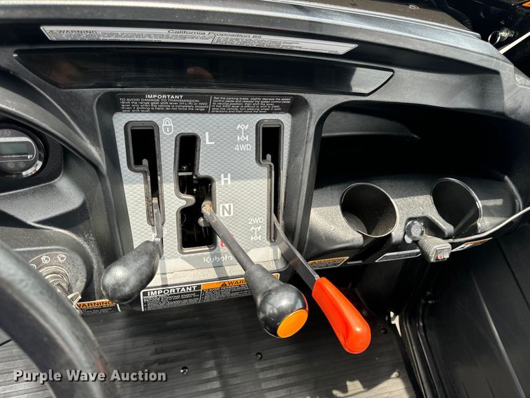 image for item EH6960 2022 Kubota  RTV520 utility vehicle