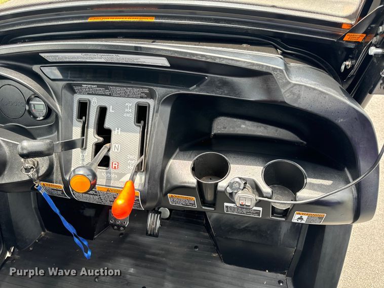 image for item EH6960 2022 Kubota  RTV520 utility vehicle