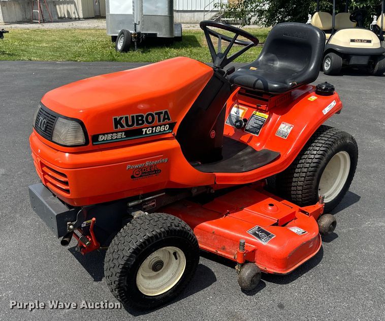 image for item EH6962 Kubota TG1860 lawn mower