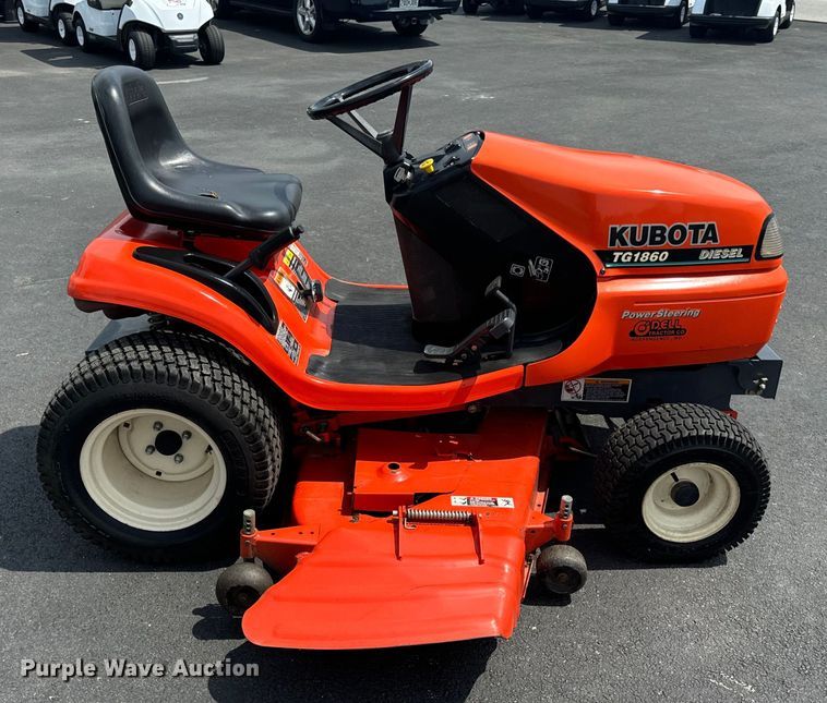 image for item EH6962 Kubota TG1860 lawn mower
