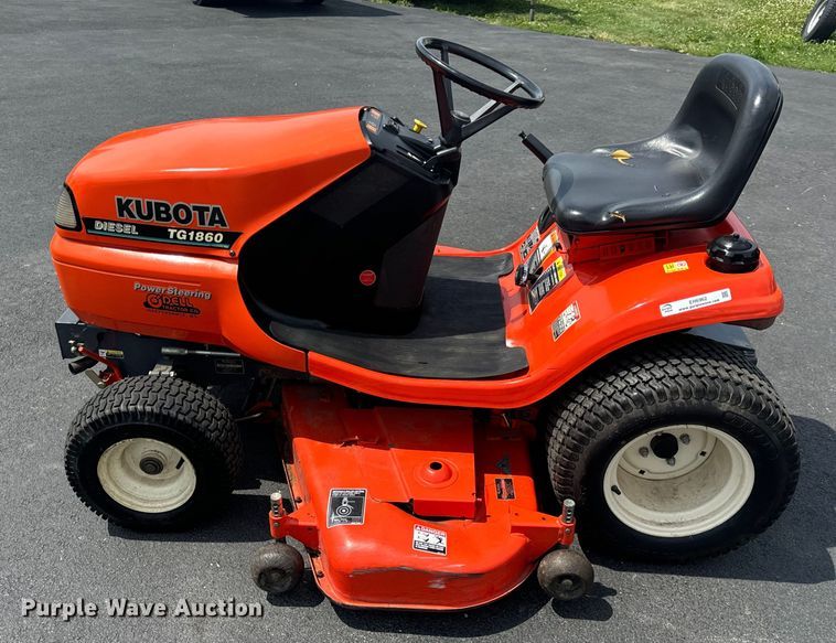 image for item EH6962 Kubota TG1860 lawn mower