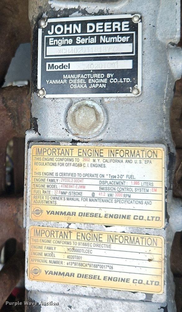 image for item EI3909 John Deere  1600 WAM Turbo lawn mower