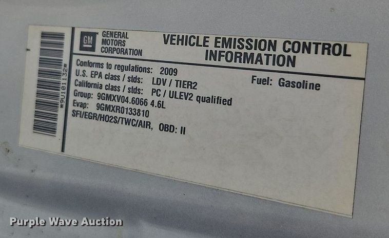 image for item EI3949 2009 Cadillac  DTS 