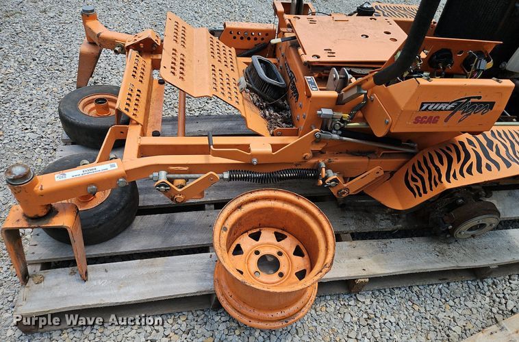 image for item EI3969 Scagg Turf Tiger ZTR lawn mower