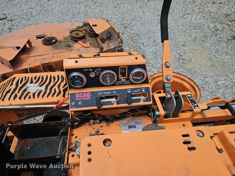 image for item EI3969 Scagg Turf Tiger ZTR lawn mower