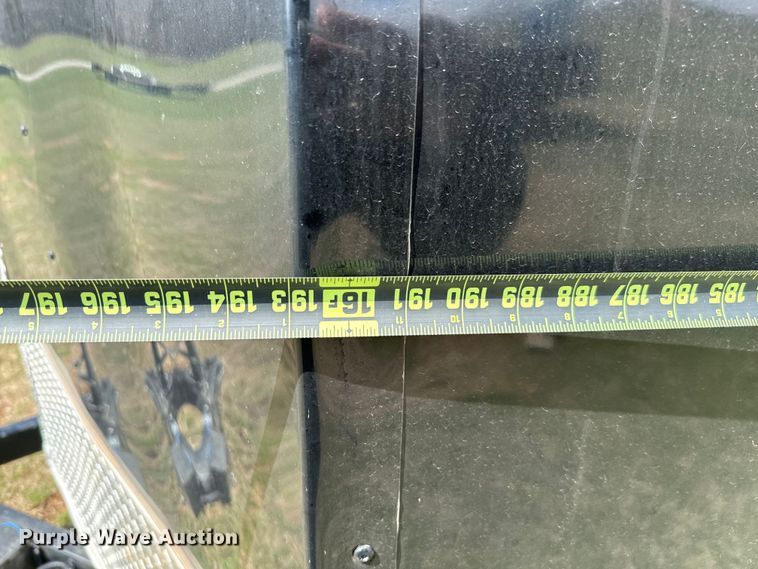 image for item EJ0308 2022 Deep South Cargo spray foam trailer 