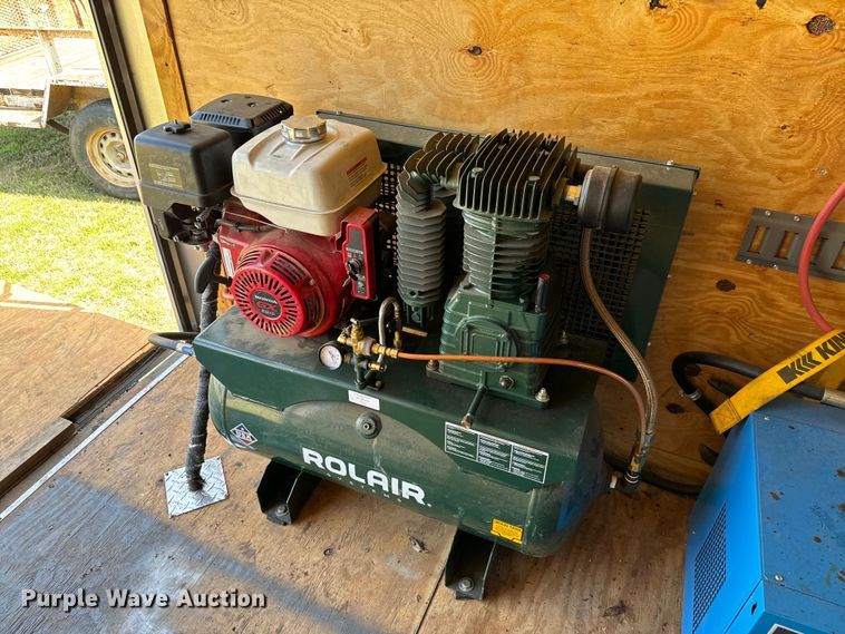 image for item EJ0308 2022 Deep South Cargo spray foam trailer 