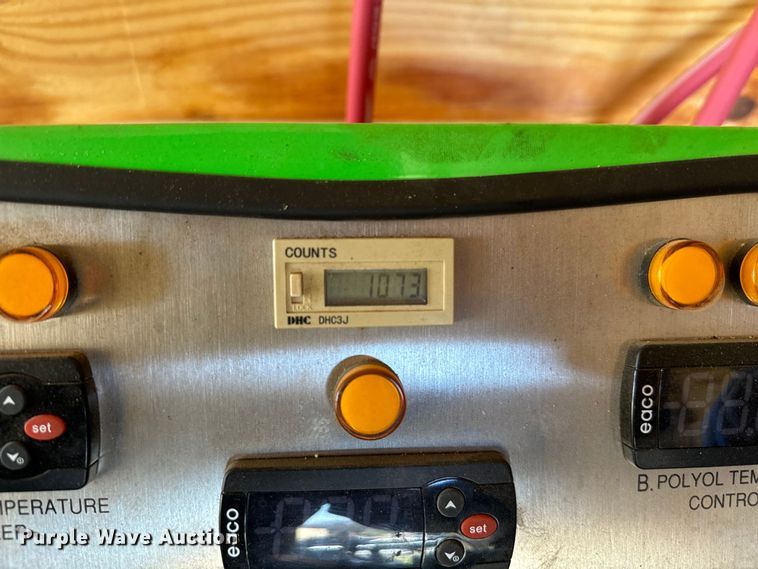 image for item EJ0308 2022 Deep South Cargo spray foam trailer 