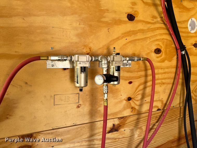 image for item EJ0308 2022 Deep South Cargo spray foam trailer 