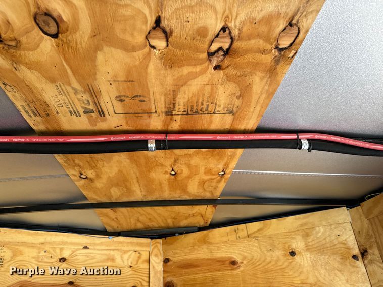 image for item EJ0308 2022 Deep South Cargo spray foam trailer 