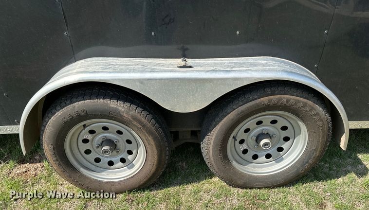 image for item EJ0308 2022 Deep South Cargo spray foam trailer 