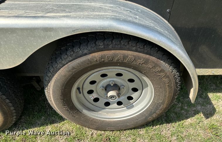 image for item EJ0308 2022 Deep South Cargo spray foam trailer 