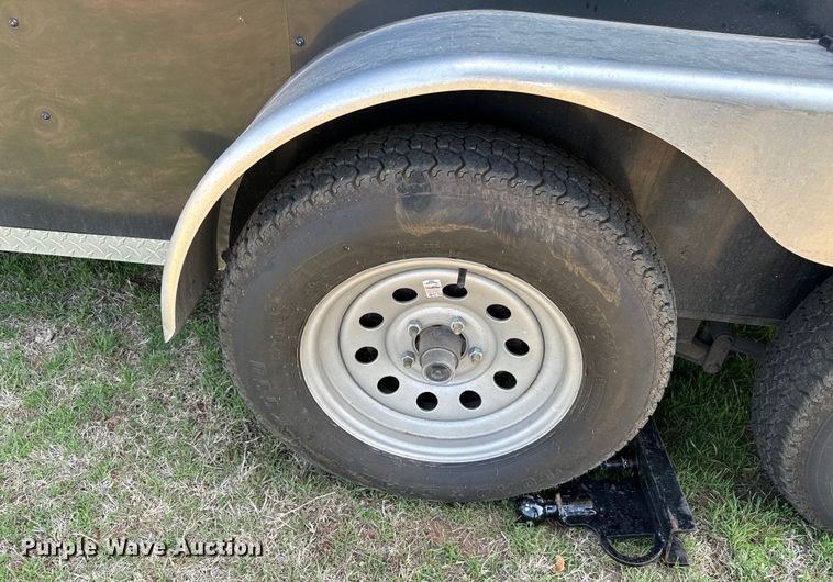 image for item EJ0308 2022 Deep South Cargo spray foam trailer 