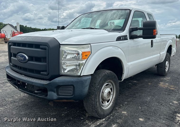 image for item EJ4383 2015 Ford  F250 Super Duty SuperCab pickup truck