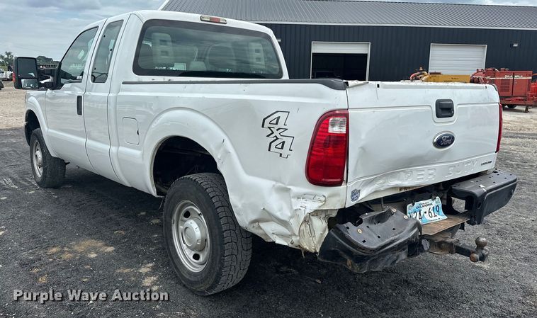 image for item EJ4383 2015 Ford  F250 Super Duty SuperCab pickup truck