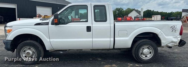 image for item EJ4383 2015 Ford  F250 Super Duty SuperCab pickup truck