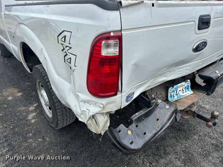 image for item EJ4383 2015 Ford  F250 Super Duty SuperCab pickup truck