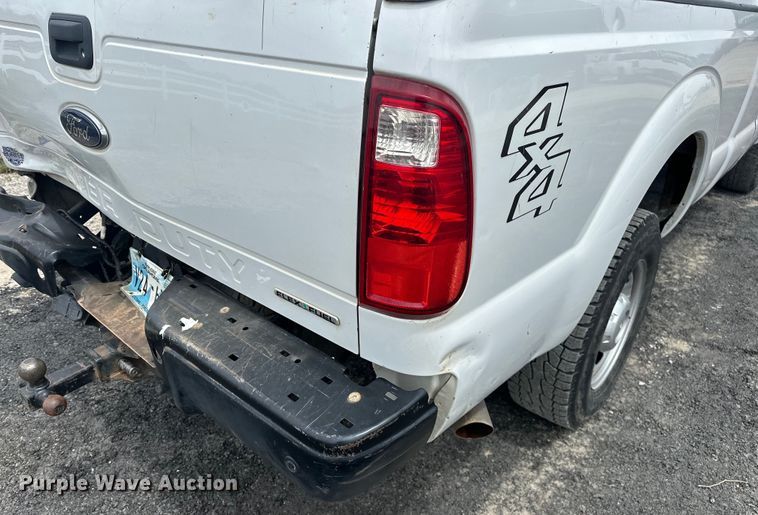 image for item EJ4383 2015 Ford  F250 Super Duty SuperCab pickup truck