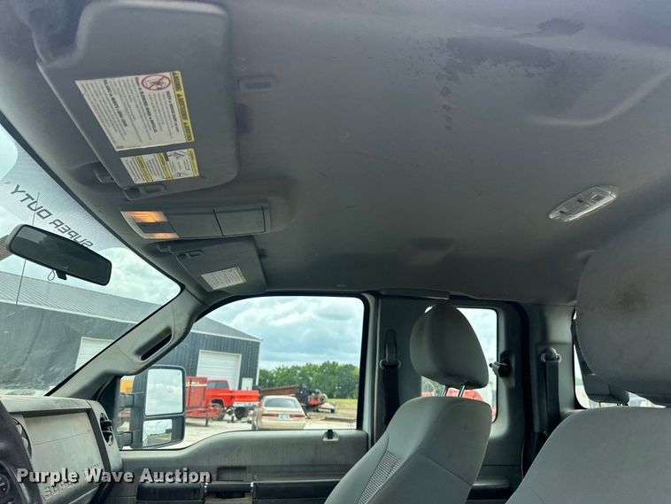 image for item EJ4383 2015 Ford  F250 Super Duty SuperCab pickup truck