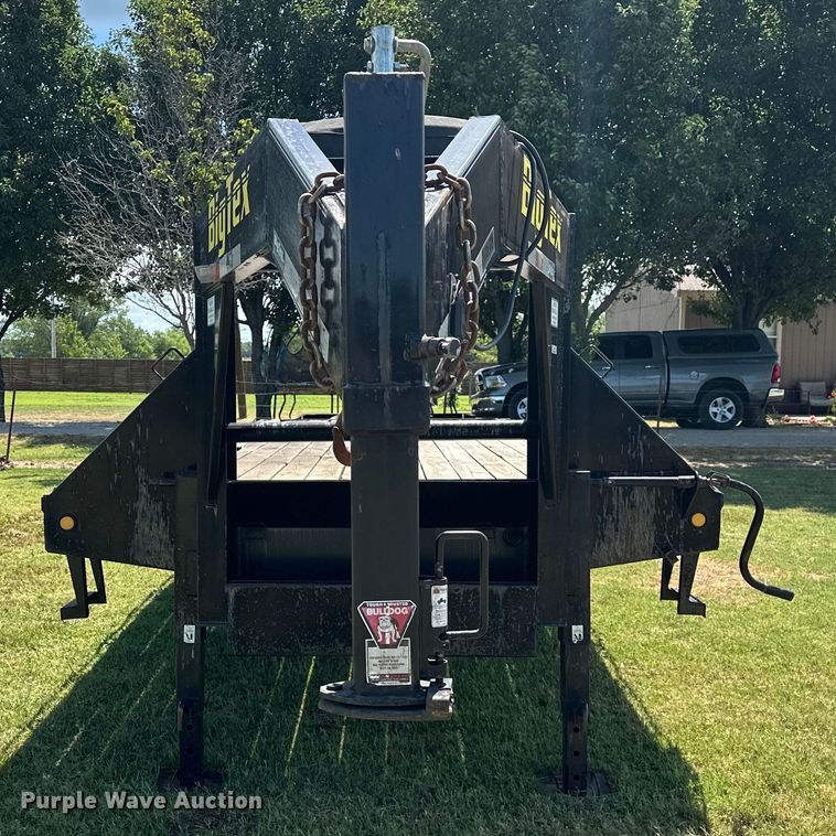 image for item EJ4384 2008 Big Tex 22GN-24BK+5 equipment trailer