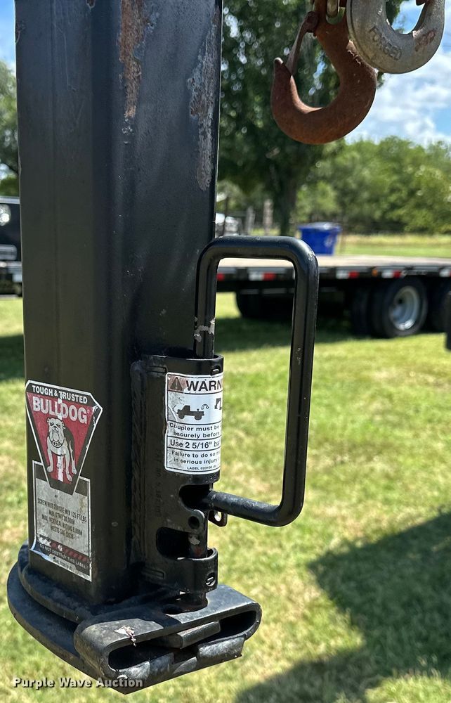 image for item EJ4384 2008 Big Tex 22GN-24BK+5 equipment trailer