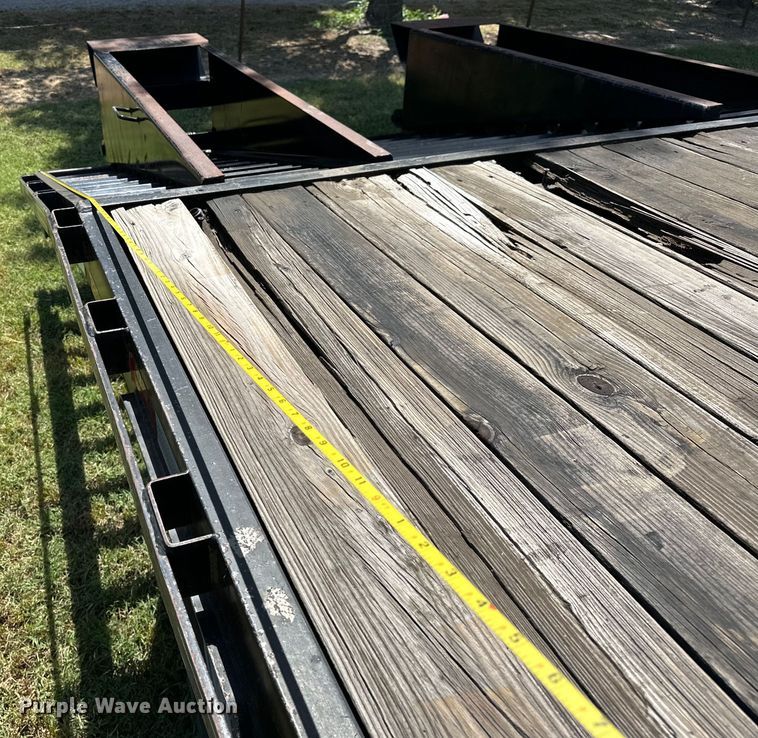 image for item EJ4384 2008 Big Tex 22GN-24BK+5 equipment trailer