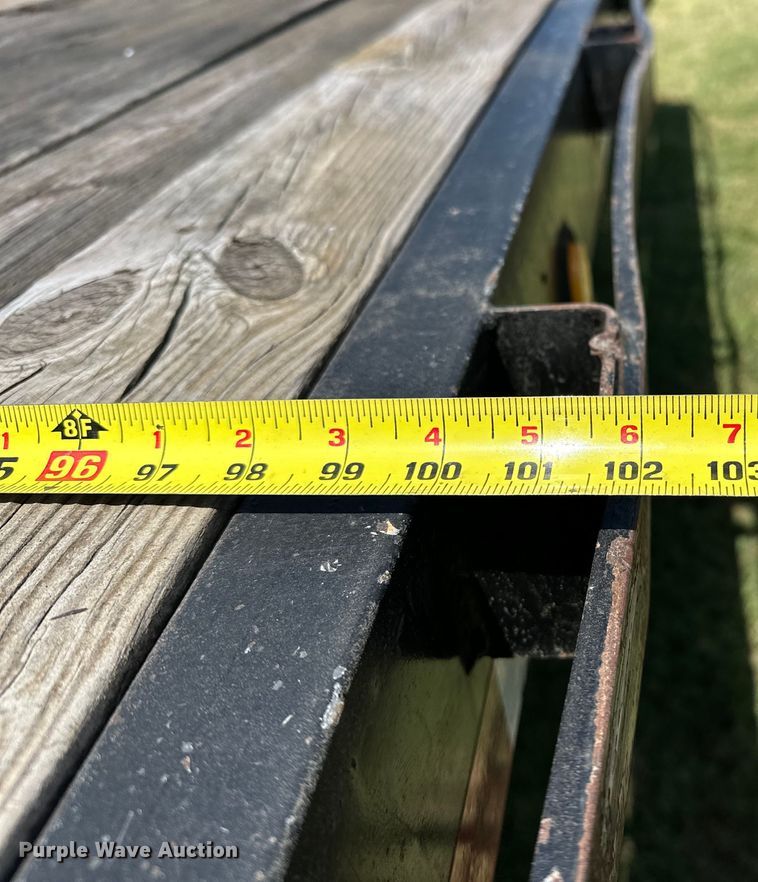 image for item EJ4384 2008 Big Tex 22GN-24BK+5 equipment trailer