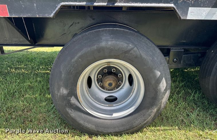 image for item EJ4384 2008 Big Tex 22GN-24BK+5 equipment trailer