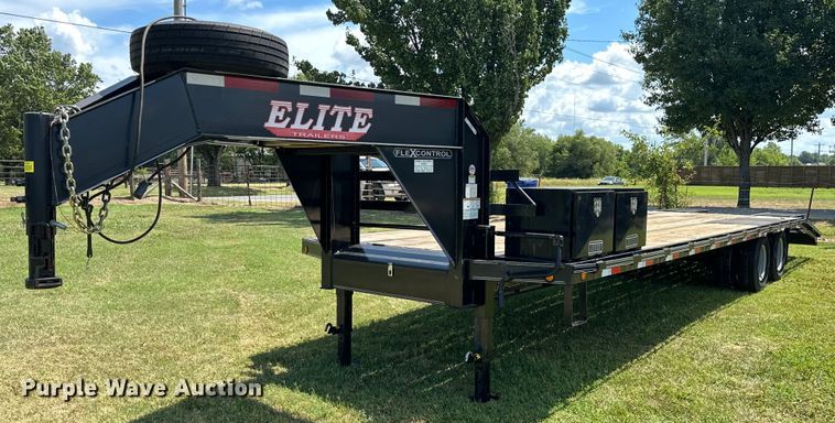 image for item EJ4385 2017 Elite equipment trailer