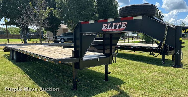 image for item EJ4385 2017 Elite equipment trailer